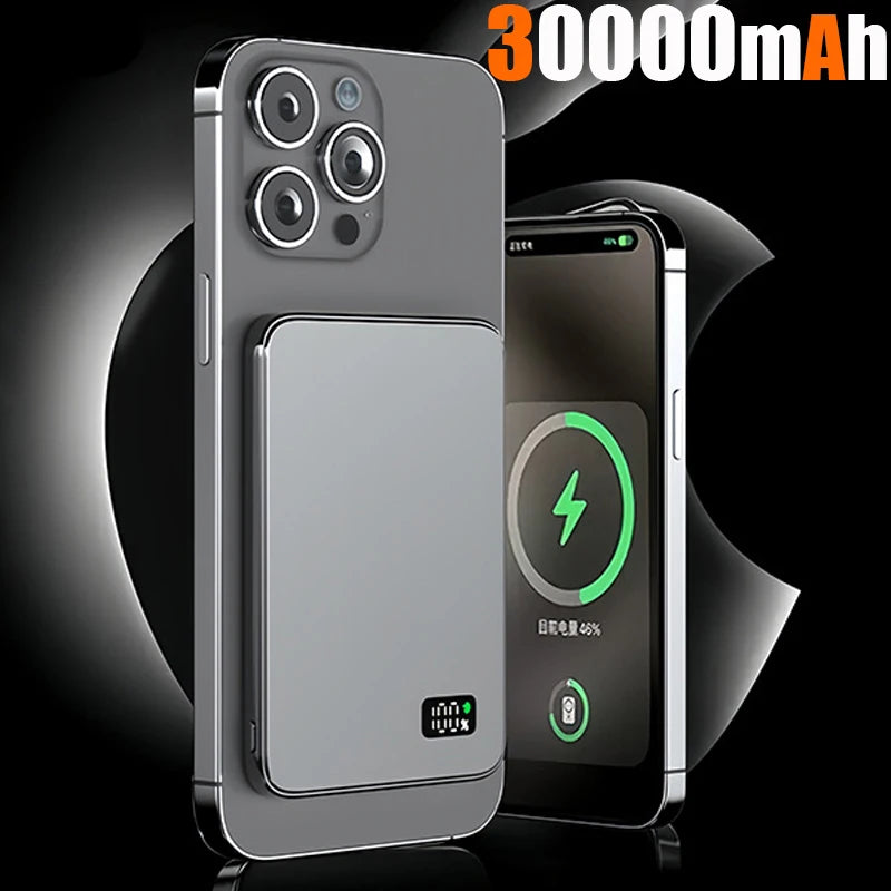 VIVO 50000mAh 3C Certification Thin Power Bank Ultra For MagSafe Magnetic Wireless Fast Charging Portable Battery Display