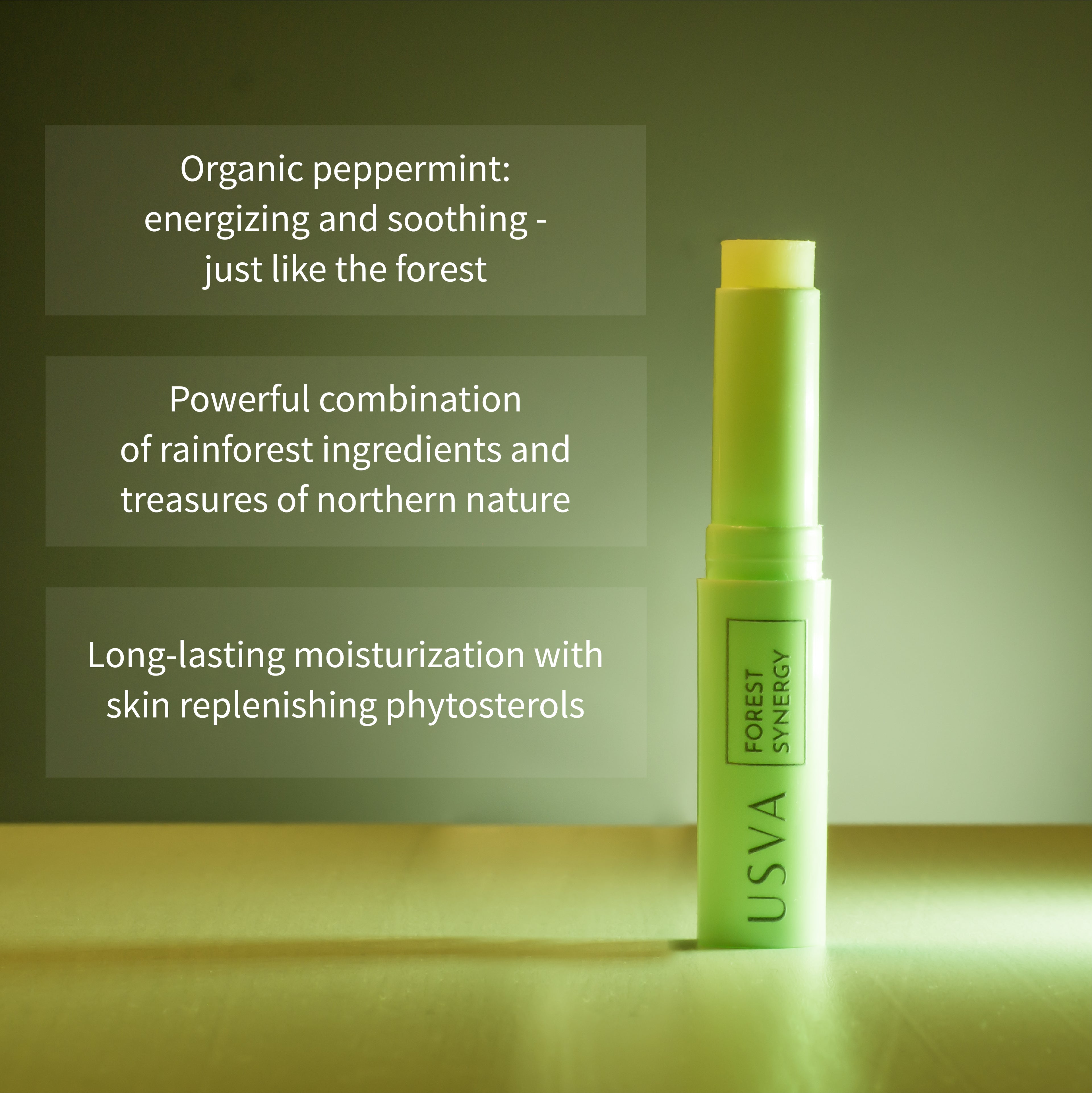 Forest Synergy Energizing & Soothing Lip Balm